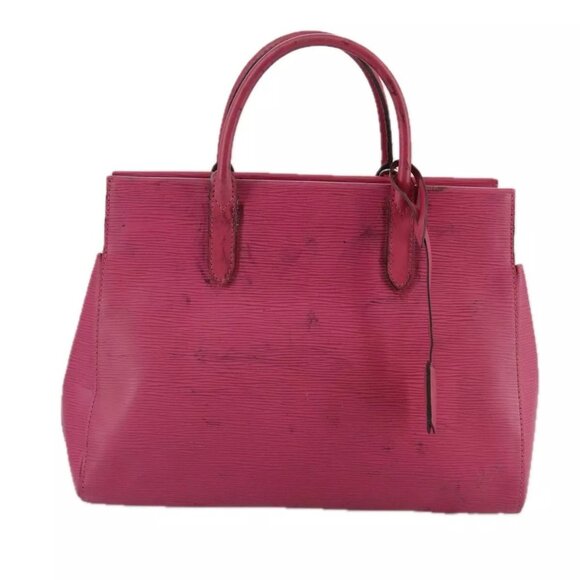 LOUIS VUITTON Epi Marley MM Hand Bag 2way Fuchsia M94615 LV Auth 107465 - Picture 12 of 16